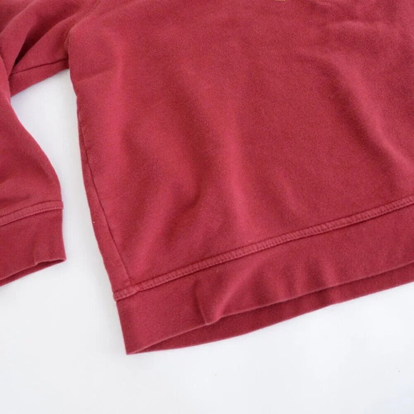 Vintage 90'S Basic Editions Maroon Floral Springtime Crewneck Sweater XL - Picture 7 of 10